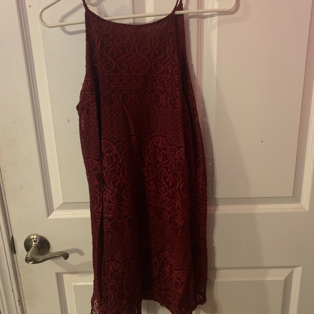 Red dress